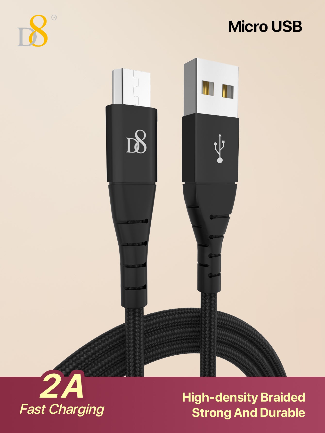 Nylon Braided Micro USB Cable