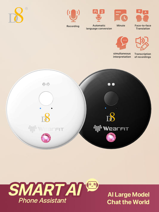 D8 AI Translator Recorder – Real-Time Translation & Voice Recording