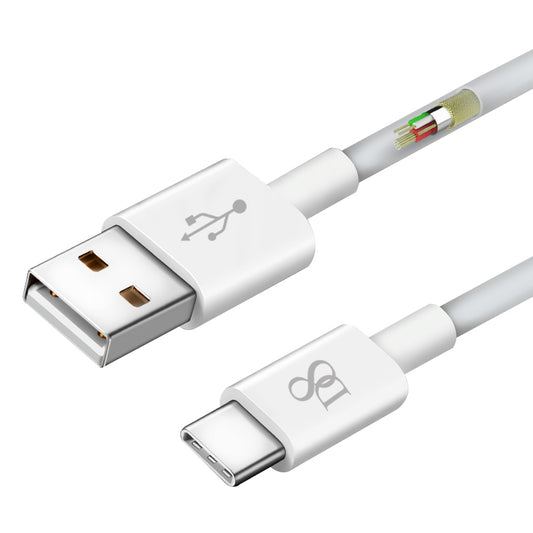 D8 TPE Type-C to USB power & sync charging cable