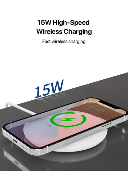 Wireless Fast Charger 7.5-10W PWB-2110 Plastic - Ceramic