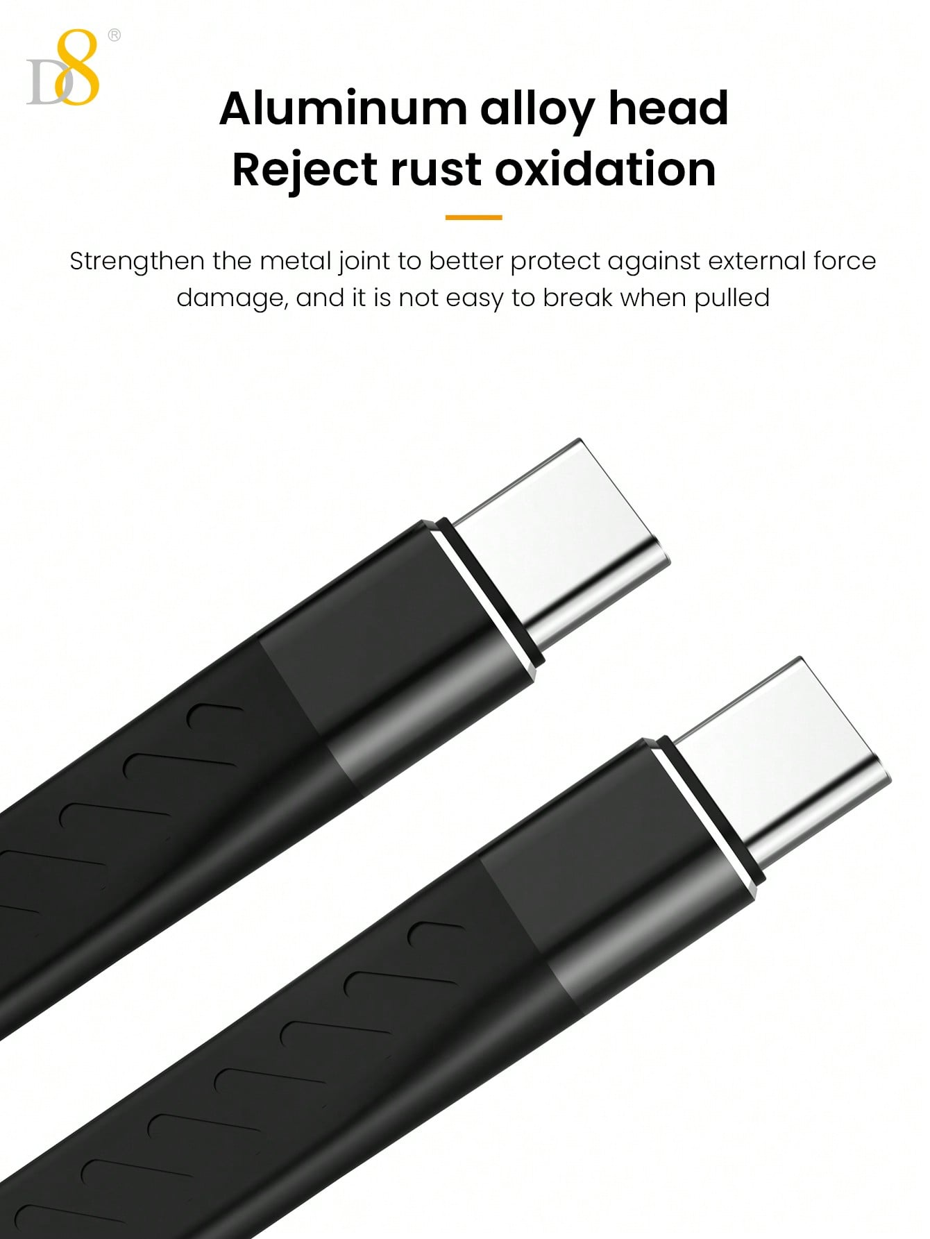 D8 USB C 3.1 Gen 2 Cable 10Gbps Data Transfer, 4K Video Output Monitor Cable 60W PD Fast Charging Cable Compatible With Iphone16/16pro/ 15Pro/15ProMax/15/15Plus, Compatible With MacBook, Matebook, IPad Pro 2020, Chromebook Holiday Gift Valentine's Day Gif