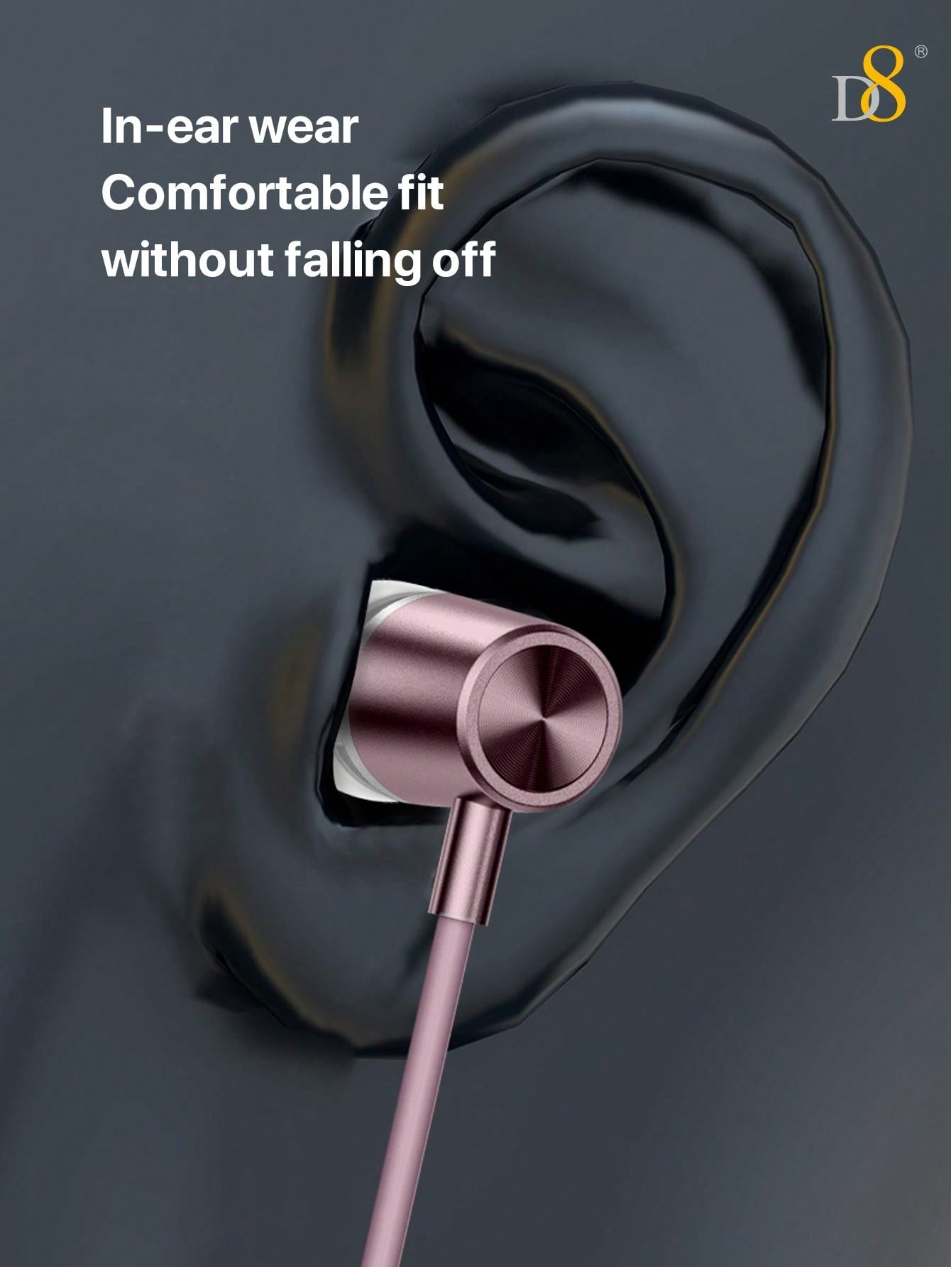 D8 2Pcs MFi  Lightning Headphones+  Type C Headphones In Ear,In-Ear Lightning Earphones Earbuds Compatible With IPhone With Mic Controller, MFi  Lightning Headphones, Compatible With IPhone 14 13 12 11Pro Max XR 8 7, USB Type C Headphones In Ear Earphones