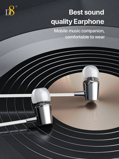 D8 USB Type C Headphones In Ear Earphones Earbuds With Mic And Volume Control ,Compatible Compatible With Iphone16 Pro / IPhone 16 Pro Max/15/15Puls/15Pro/15Pro Max/IPad Air 4/5/IPad Pro 12.9/11,IPad Pro /IPad Air/ IPad Mini/Galaxy S23 S22 S21 Ultra S20 F