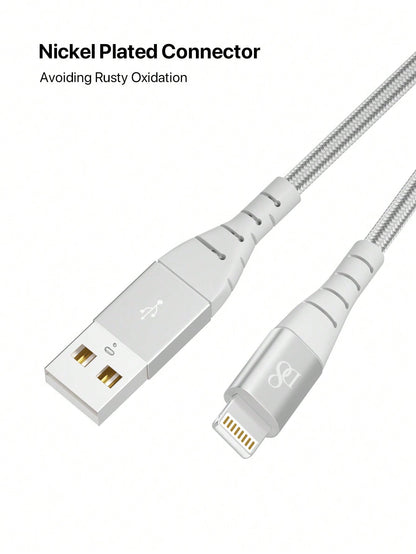 D8 1pc Charger Cable, Lightning Fast Charging Data Cable Compatible With iPhone