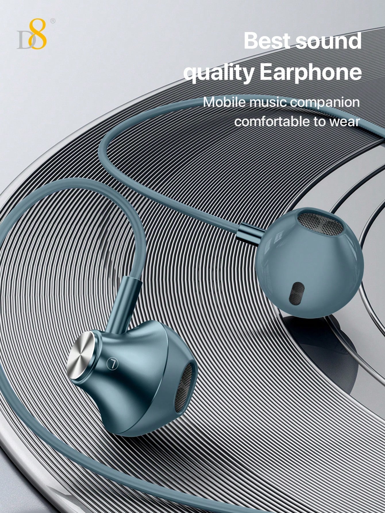 D8 Type C Headphones In Ear Earphones Earbuds With Mic And Volume Control ,Compatible Compatible With Iphone16 / IPhone16 Pro / IPhone 16 Pro Max / IPhone15 /15Puls/15Pro/15Pro Max/IPad Air 4/5/IPad Pro 12.9/11,IPad Pro /IPad Air/ IPad Mini/ Galaxy S23 S2