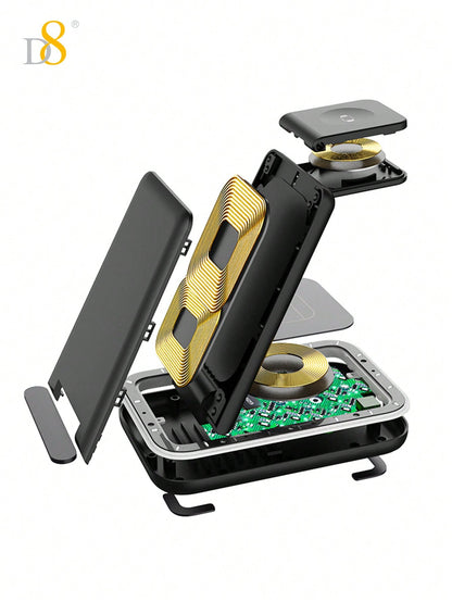 D8 Wireless Charging Station,3 In 1 Wireless Charging Stand