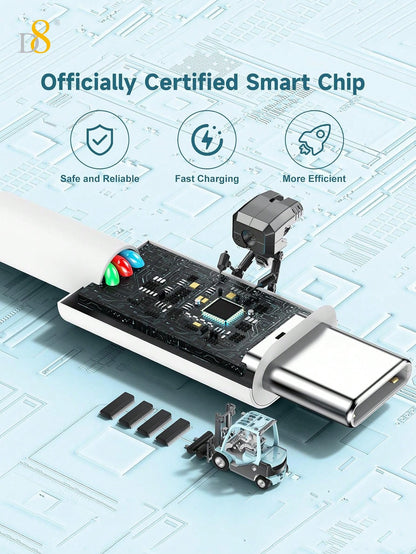 D8 USB C To USB C Cable, Compatible With Macbook, (1M&2M)USB 2.0 Type C Charger Cable 3A Fast Charging Compatible With IPhone 16/16pro/15/15 Pro Max/ Air 2023/IPad Pro 2023, IPad Air 5, Galaxy S23 S23+ S23 Ultra S22 S22+ S22 Ultra S21/ S21+/ S21 Ultra S20
