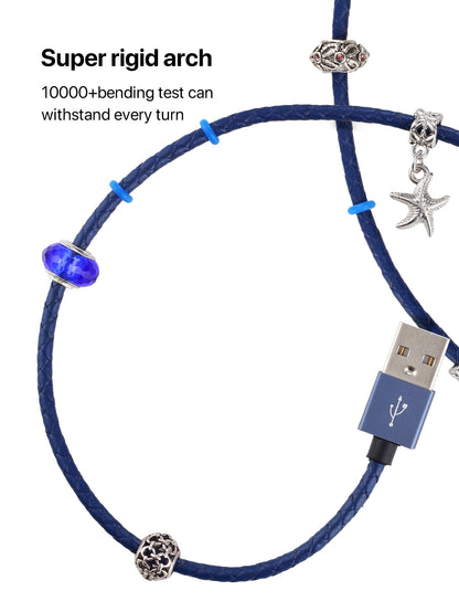 Phoenix 本革 USB - Lightning MFi ケーブル - Dynamic8
