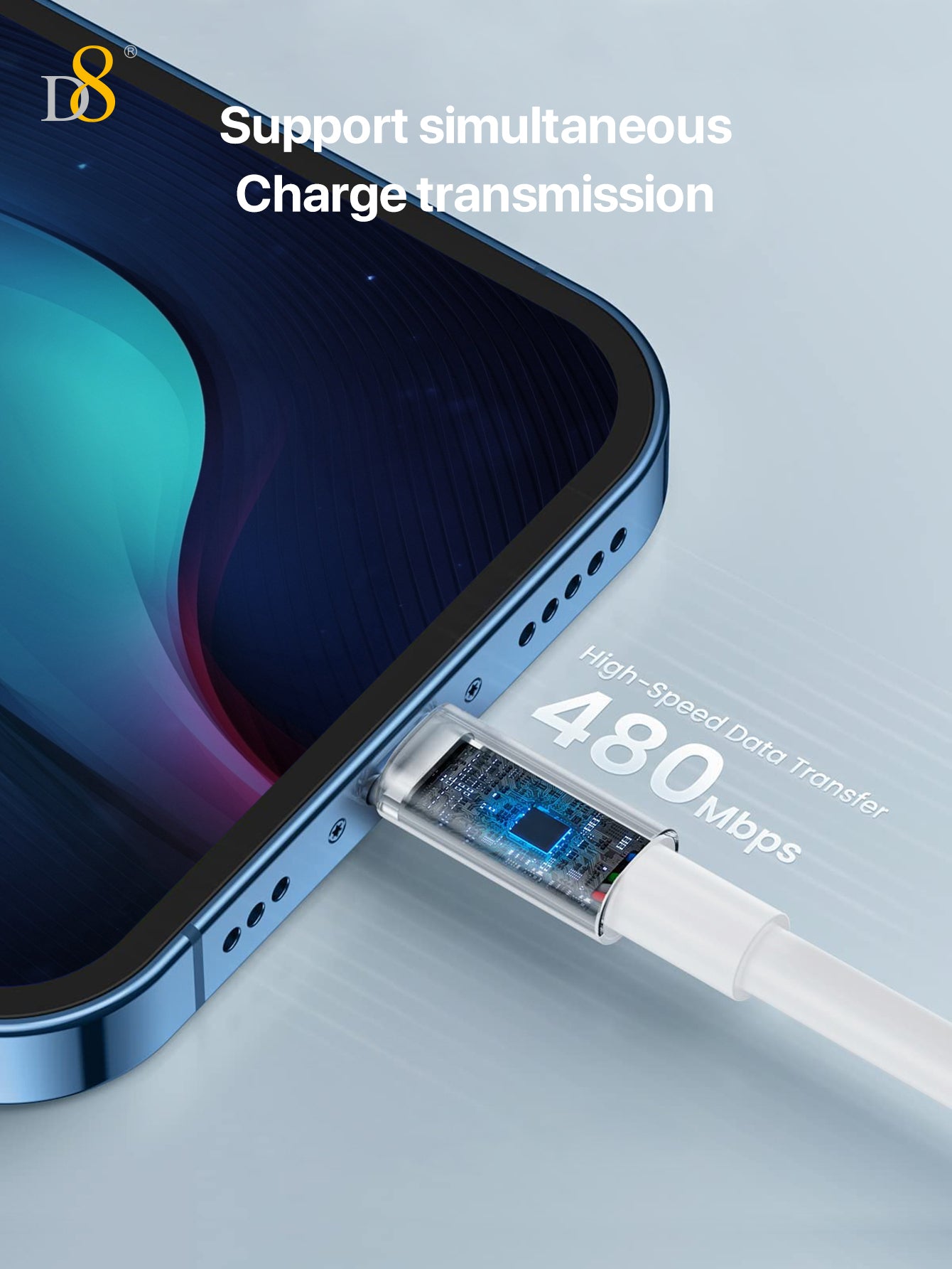 3M Long PVC MFi Lightning Cable | Mobile Accessories - Dynamic8
