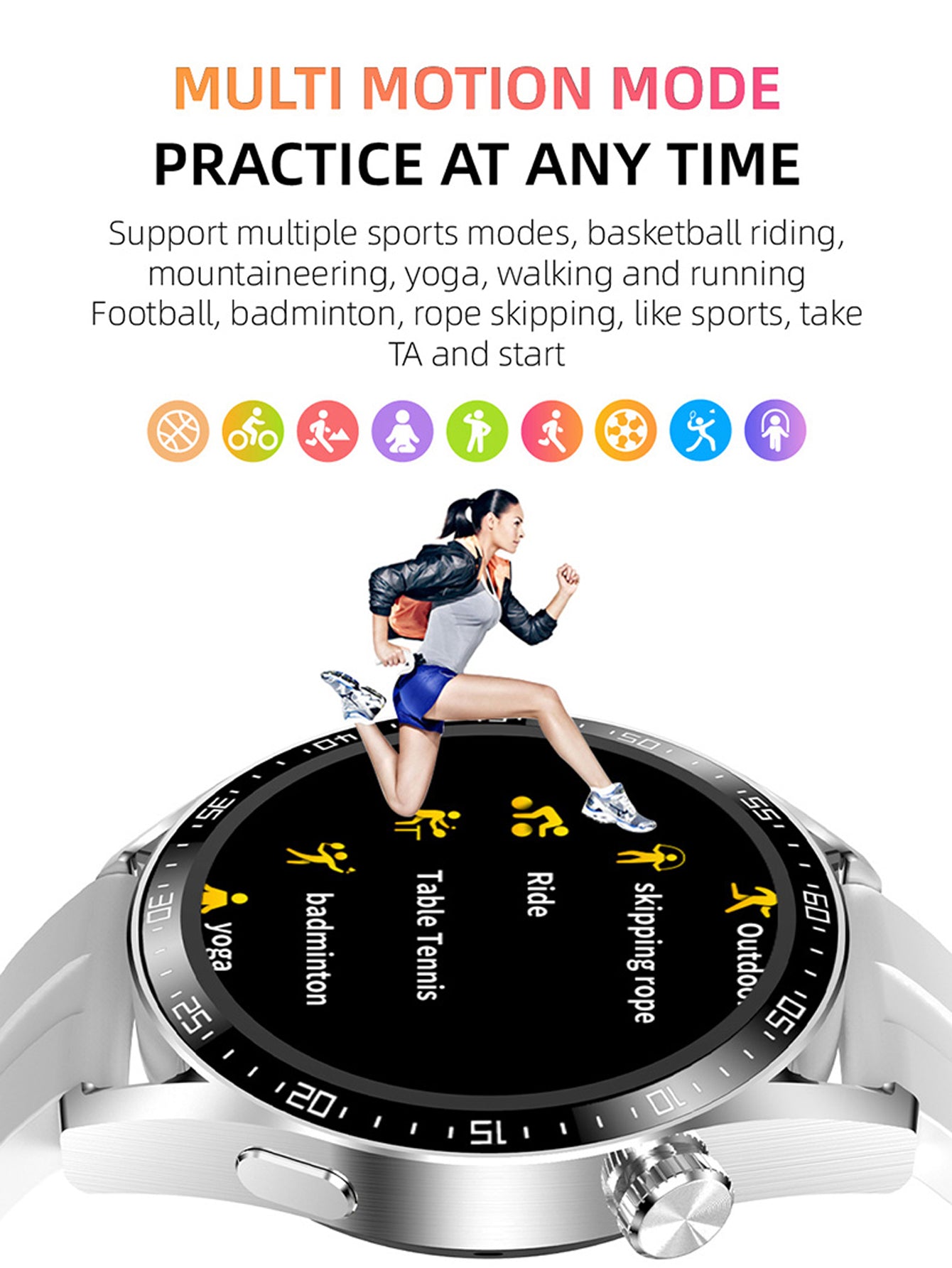 Sport Watch with Bluetooth Call Function Smart Watch UP2