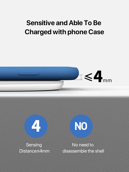 Wireless Fast Charger 7.5-10W PWB-2110 Plastic - Ceramic