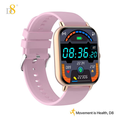 D8UP3 Smart watch with call function health sport detection - Dynamic8 Official Store