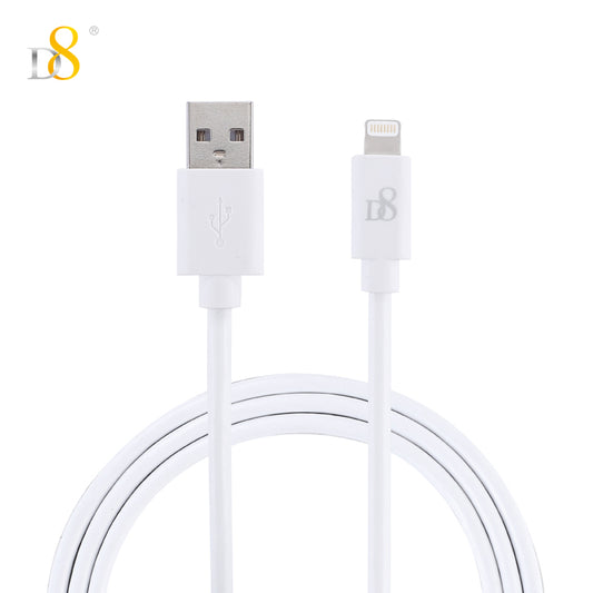 D8 3Meters long PVC MFi Cable Lightning to USB charging cable