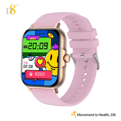 D8UP3 Smart watch with call function health sport detection