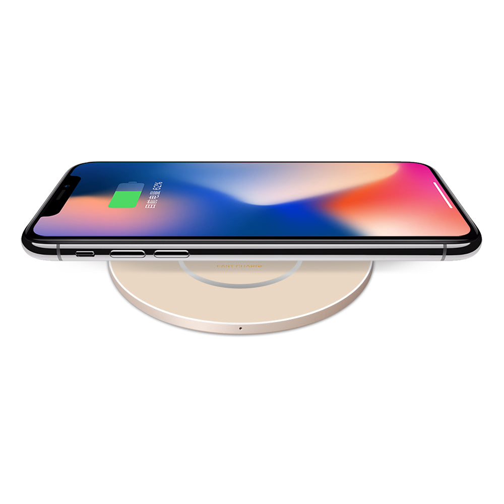 Wireless Charger 7.5-10w PWB-2117 Glass Aluminum Alloy