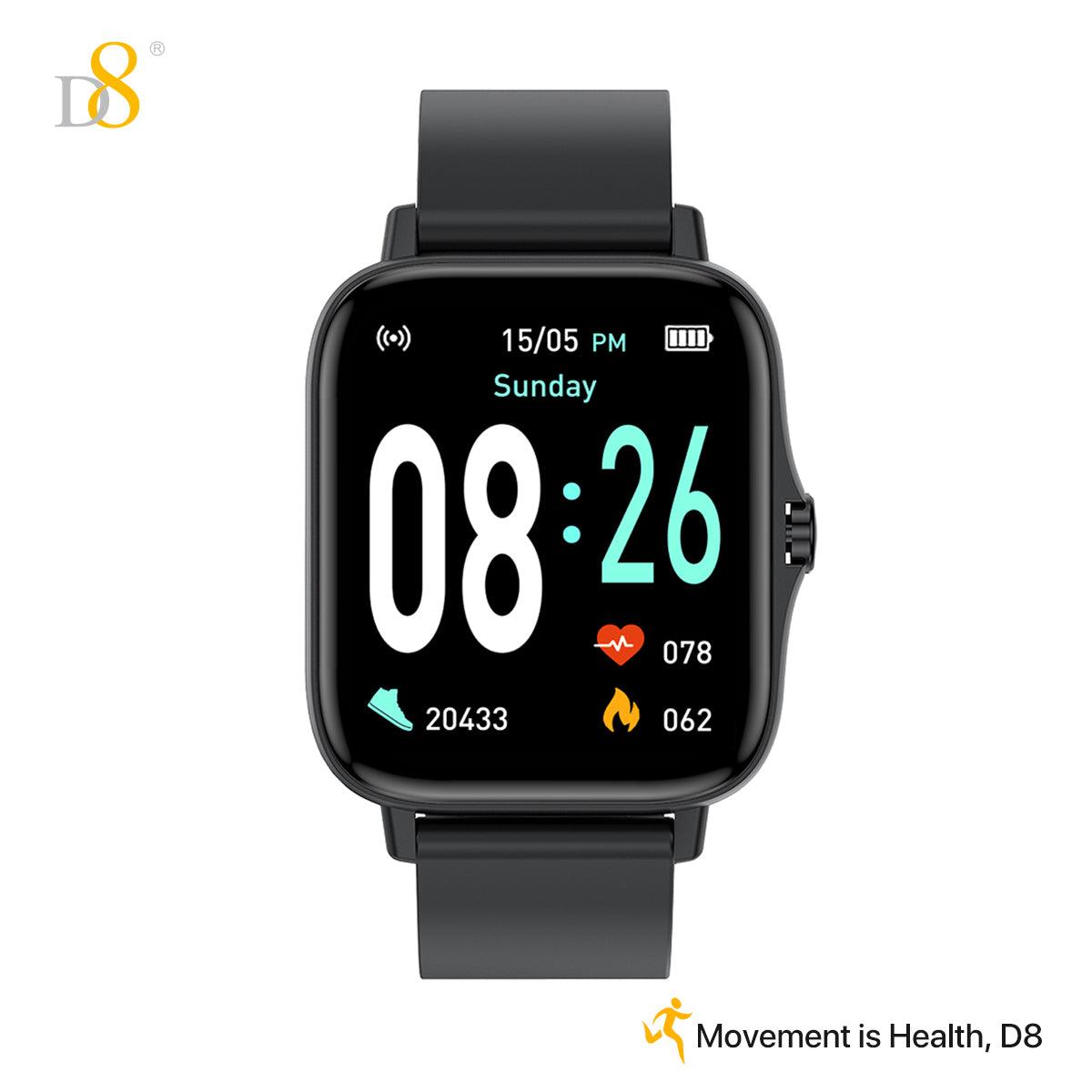 D8UP3 Smart watch with call function health sport detection